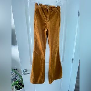 Forever 21 suede bellbottoms
